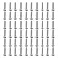 M2 X 8mm 304 Stainless Steel Phillips Pan Head Screws Bolt 60pcs