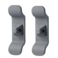 Cord Holder for Appliances, Plastic Cord Keeper, (gray, 2 Pcs)