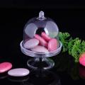 12-piece Cake Stand Display Board with Lid for Wedding (transparent)