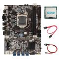 B75 Btc Miner Motherboard+g540 Cpu+sata Cable+switch Cable Lga1155