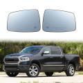 For 2009-2019 Dodge Ram 1500 2500 Car Front Left Heated Mirror Lens