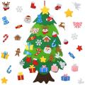 Diy Felt Christmas Tree Set for Kids, Wall Hanging Christmas Tree