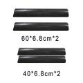 4x Car Universal Carbon Fiber Car Door Plate Sill Scuff Cover