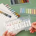 Sticky Index Tabs, Page Marker Sticky, Translucent(light Color)