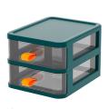 Transparent Desktop Organizer Boxes Storage Drawers Plastic A