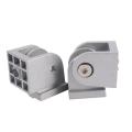 2pcs Aluminum Alloy Pivot Joint for Aluminum Extrusion 2020 Series