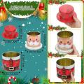 Christmas Candy Box Gift Cookie Tins 3 Layers Tinplate Cookie Tins