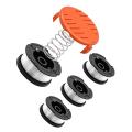 Replacement Grass Trimmer Spool Af-100-3zp 4-pack