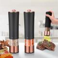 2pcs Automatic Salt Pepper Grinder Battery Powered Pepper B