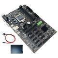 B250 Btc Mining Motherboard with 128g Ssd+switch Cable Lga 1151 Ddr4