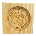 Wooden Gingerbread Biscuit Mold Pine Cones Cookie Cutters Rose ,b