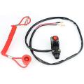 Emergency Kill Stop Outboard Engine Switch Push Button Motorcycle