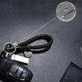 Steel Retractable Key Chain Recoil Key Ring Belt Clip Pull Chain Holder