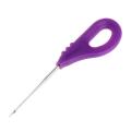 Fishing Bait Needle Line Drill Tackle Rigging Tools Purple Color
