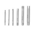 6pcs/set Remove Stripped Damaged Screw Tap Extractor Drill Bits Set