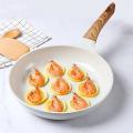 Ceramic Frying Pan for Cooking Pots with Handle Kitchen Enamel Pan B