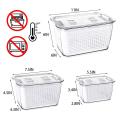 3-piece Fresh-keeping Container, Vegetable Storage Container