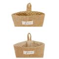 Cotton Linen Flower Pot Hanging Jute Storage Bag(yellow Point)