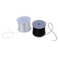 60m Stretchy Elastic Crystal String Cord Thread, Black