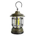 Outdoor Campsite Lantern Cob Camping Light for Camping,army Green
