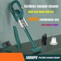 Portable Handheld Dry and Wet Small Cordless Vacuum Cleaner Green