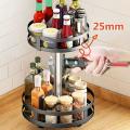 Rotatable Spice Rack Spice Container Rack Kitchen Accessories 43.5cm