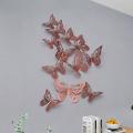 36 Pieces Cutout Butterfly Stickers for Home,refrigerator Party