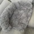 Calming Dog Bed Fluffy Plush Dog Mat with Removable Cover for Dogs -s