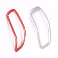 Car Gear Shift Head Show Frame Trim Stickers for Land Rover(red)