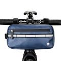 Rhinowalk Bicycle Bag Front Tube Frame Handlebar Waterproof Blue