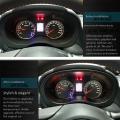 For Subaru Forester Xv Car Dashboard Screen Cover Abs Carbon Fiber
