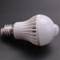 E27 Led Bulb Light Pir Motion Sensor Lamp Globe Bulb Light Lamp, 5w