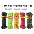 Multifunction Tent Rope Tent Accessories Outdoor Rope Army-green