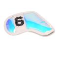 Embroidery Number Golf Iron Headcover Tpu Protective Cover,b