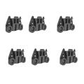 6pcs for Whirlpool Dishwasher Roller Parts W10195416v