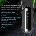 Wearable Portable 700mah Hanging Neck Air Purifier Black (necklace)