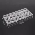 21 Bell Shaped Polycarbonate Mould Chocolate Jelly Candy Mold Tray