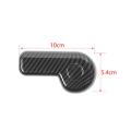 For Ford Mustang 2015-2021 Engine Switch Button Cover, Carbon Fiber