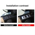 Car Window Lift Switch Button Control Panel Frame Cover Trim