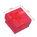 120-piece Gift Box Set - Square Ring Jewelry Box Assorted Colors