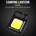 3pcs Mini Led Flashlight Portable Usb Rechargeable Work Light