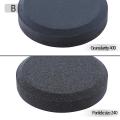 Double Sided Dual Grit Puck Sharpening Stone Sharpener -charcoal Gray