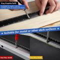 Solid Carpenter Marker Pencil Set Refillable Woodworking Pencil A