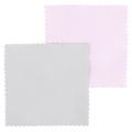 200pcs Jewelry Cleaning Cloth,silver Polishing Cloth(pink,light Gray)