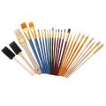 25pcs Paint Brush Set for Adult Gouache Painting Artist Supplies