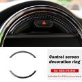 Carbon Fiber for Mini Cooper F55 F56 Navigation Screen Frame Trim