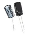 20 Pcs 1000uf 25v 105c Radial Electrolytic Capacitors Black 10x17mm