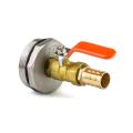 2inch Drum Faucet External Thread Adapter Brass Barrel Straight