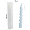 Spiral Cone Candle Mould, Diy 3d Classic Cone Candle Mould (187x43mm)