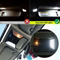 Car White Led Interior Upgrade Light Kit for Toyota Rav4 2019 2020